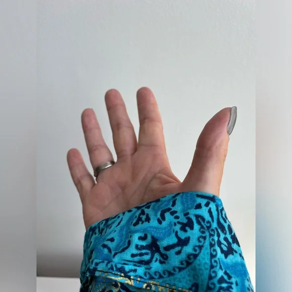 Designer turquoise solid sterling silver ring - Picture 7 of 13